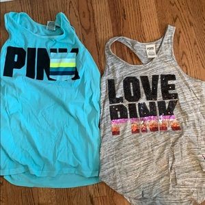 Get 2 Pink tank tops